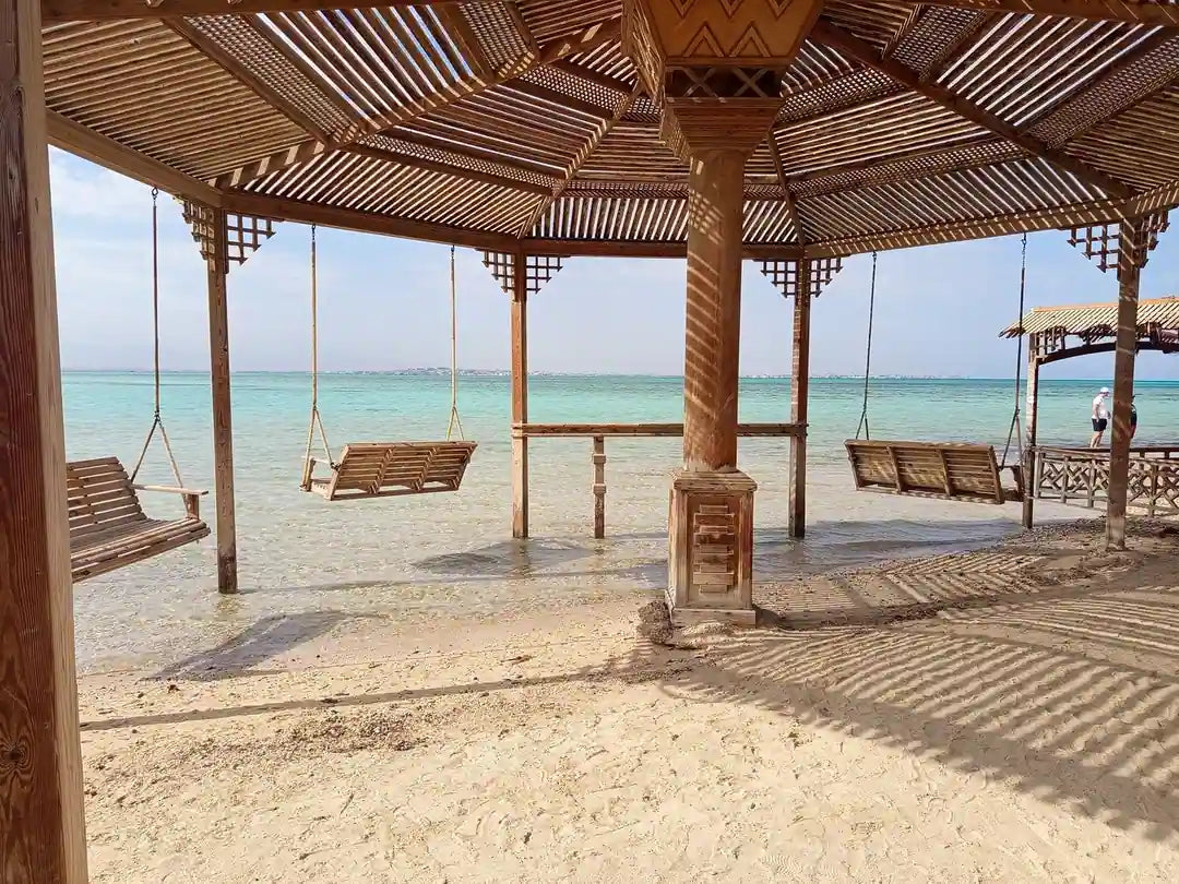 Hurghada: Snorklecruise til Orange Bay Island med lunsj