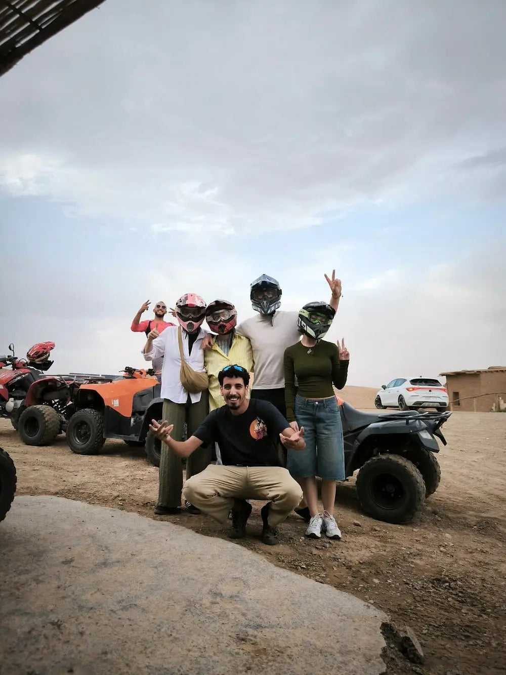 Från Marrakech: Privat utflykt med fyrhjuling i Agafayöknen, kamelridning och middag