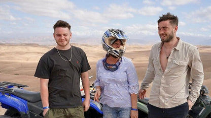 Från Marrakech: Privat utflykt med fyrhjuling i Agafayöknen, kamelridning och middag