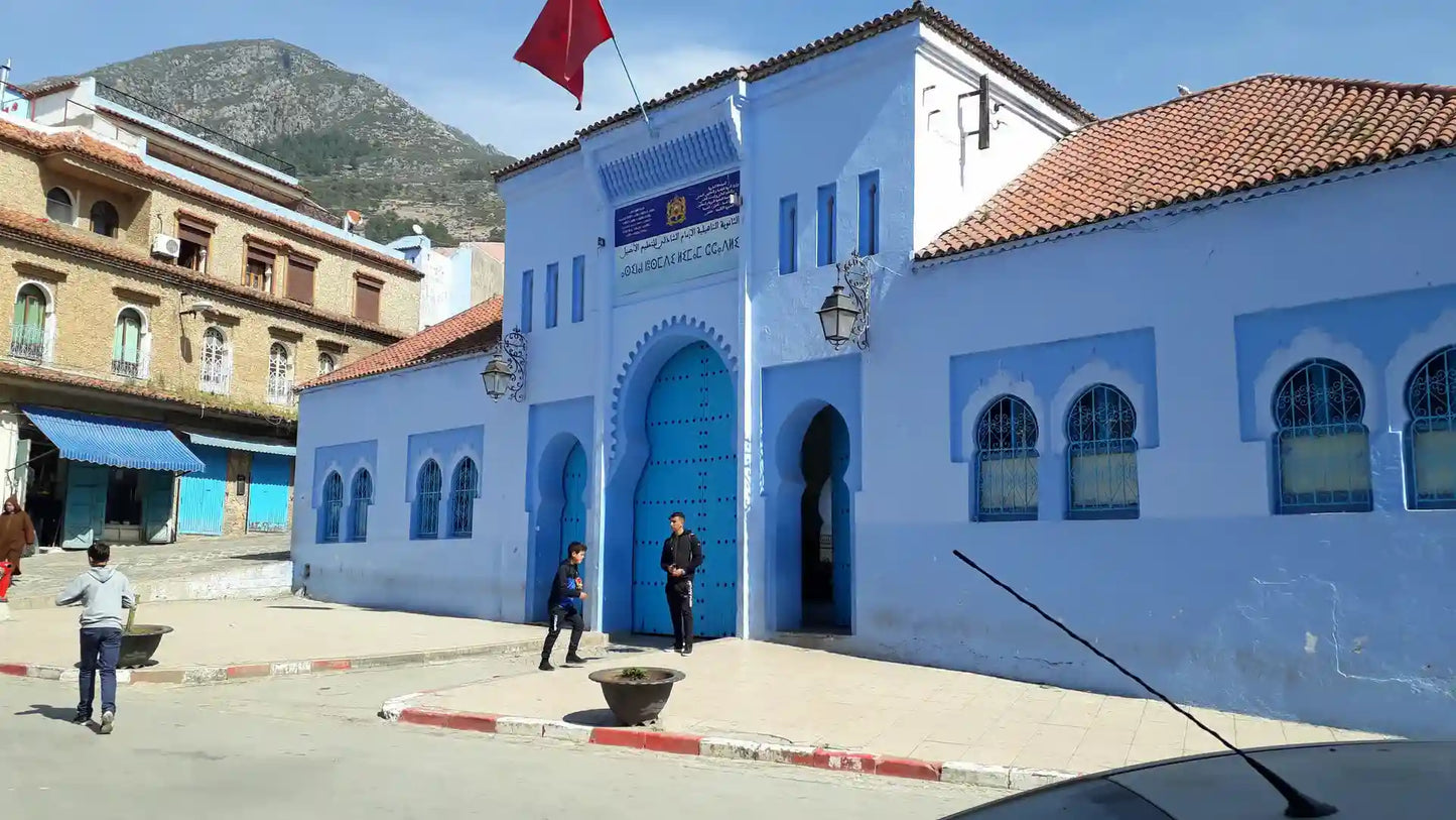 From Meknes: Excursão particular de um dia a Chefchaouen