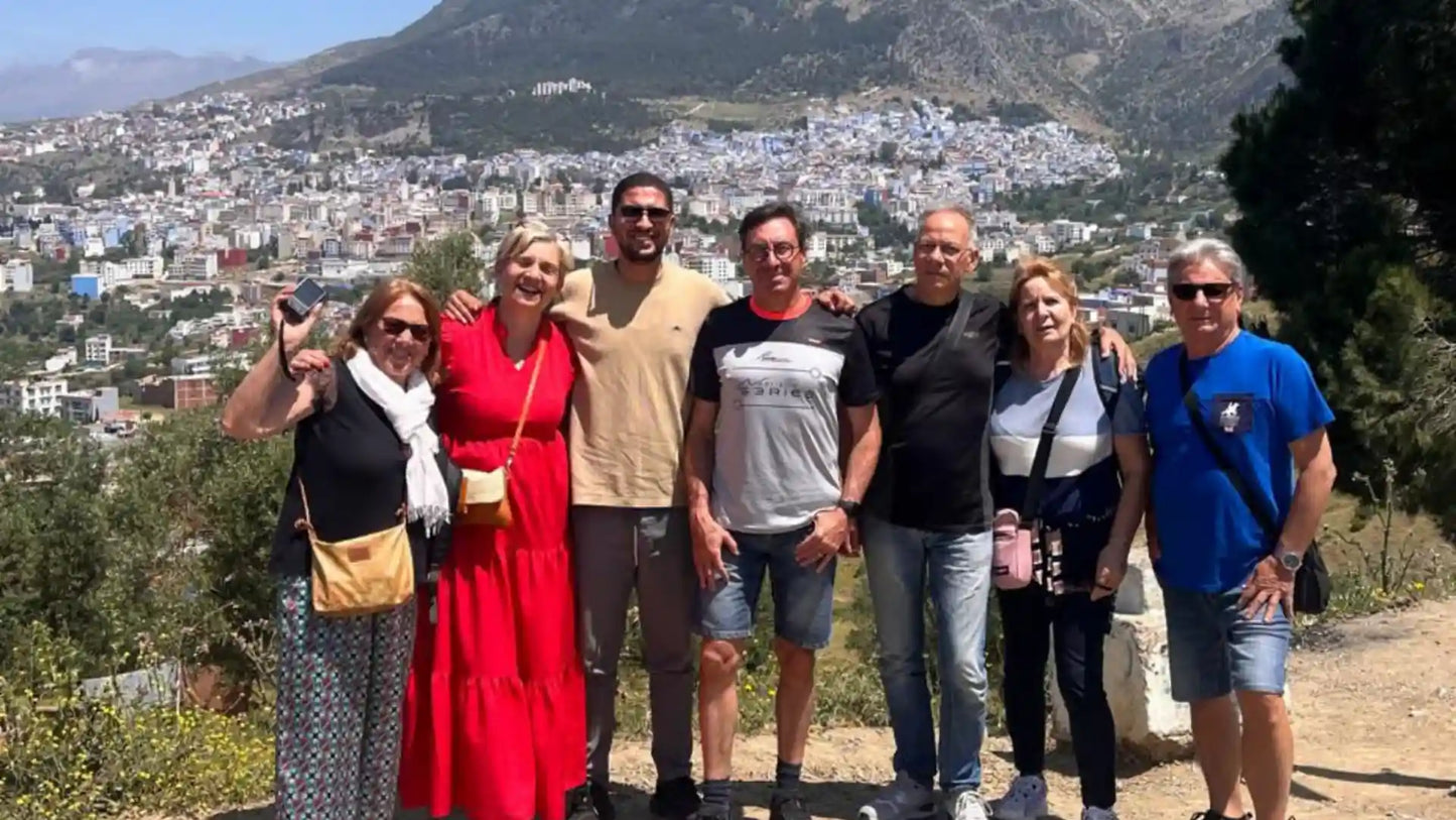 From Meknes: Excursão particular de um dia a Chefchaouen