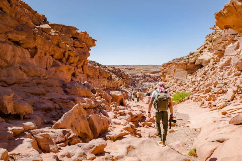 From Sharm El Sheikh: Blue Hole, Colored Canyon and Dahab Guided Tour