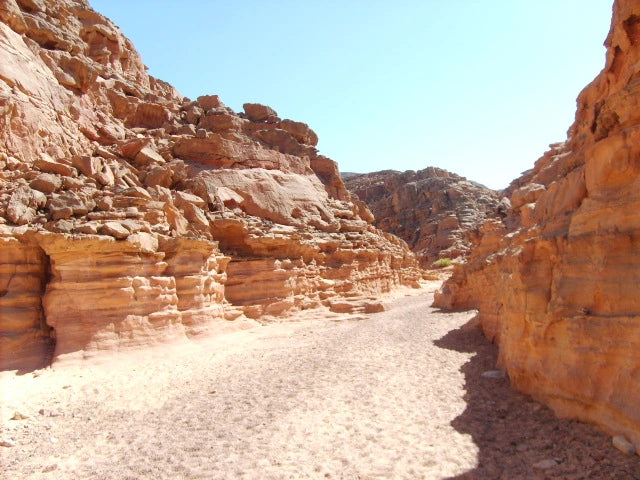 From Sharm El Sheikh: Blue Hole, Colored Canyon and Dahab Guided Tour