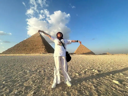 From Sharm El Sheikh: Cairo Day Trip to the Pyramids and Grand Egyptian Museum by Flight