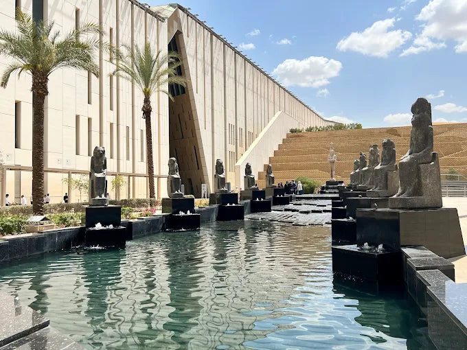 From Sharm El Sheikh: Cairo Day Trip to the Pyramids and Grand Egyptian Museum by Flight