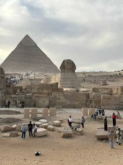 From Sharm El Sheikh: Cairo Day Trip to the Pyramids and Grand Egyptian Museum by Flight