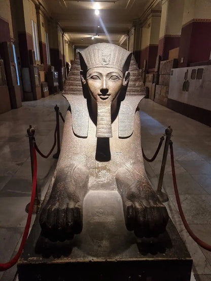 From Sharm El Sheikh: Cairo Day Trip to the Pyramids and Grand Egyptian Museum by Flight