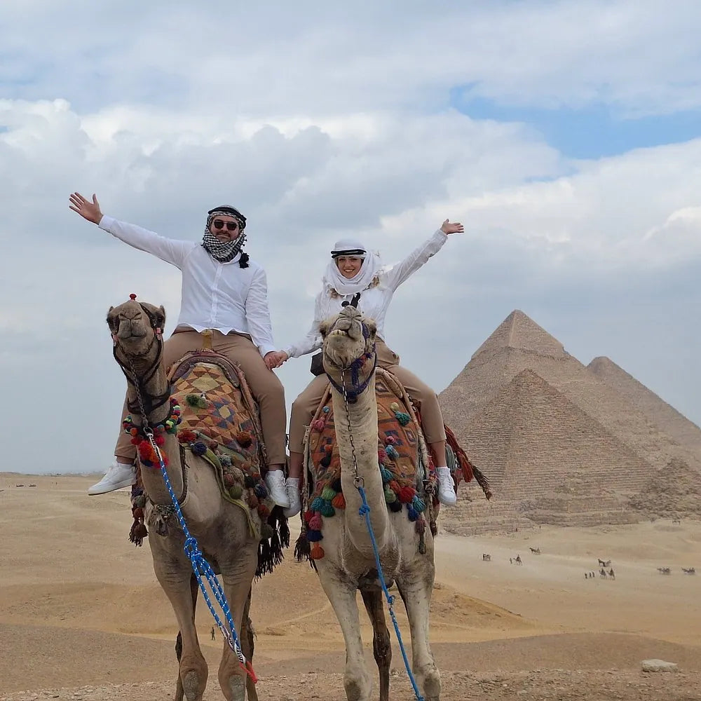 From Sharm El Sheikh: Cairo Day Trip to the Pyramids and Grand Egyptian Museum by Flight