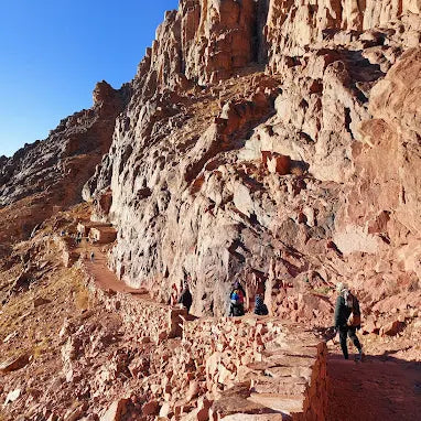 从沙姆出发：摩西山徒步旅行、日出和修道院参观