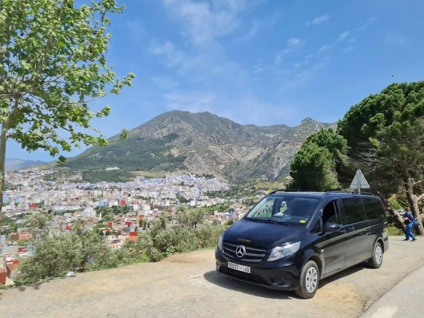 From Tanger: dagtrip naar Chefchaouen en de Akchour-watervallen