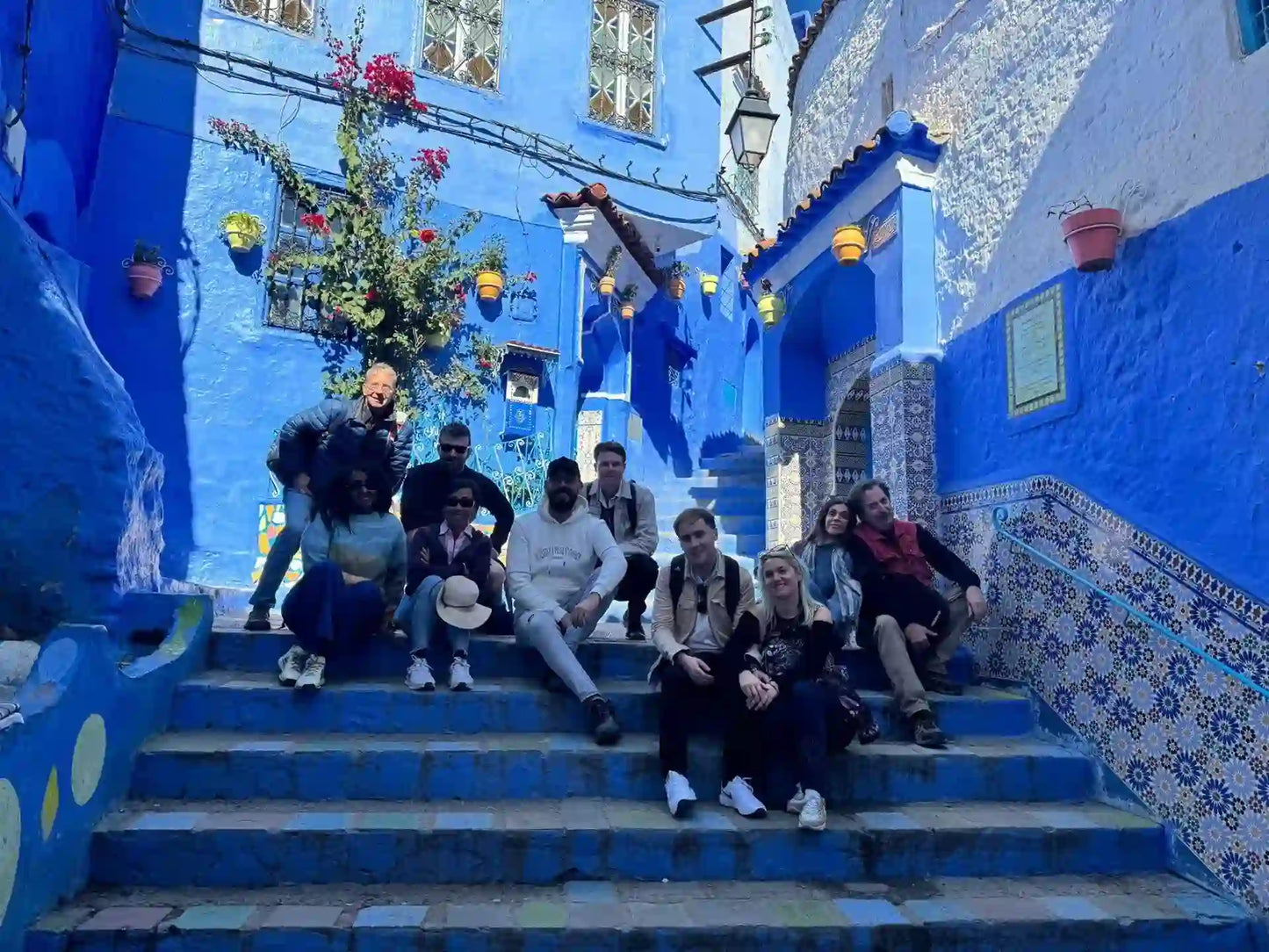 From Tanger: dagtrip naar Chefchaouen en de Akchour-watervallen