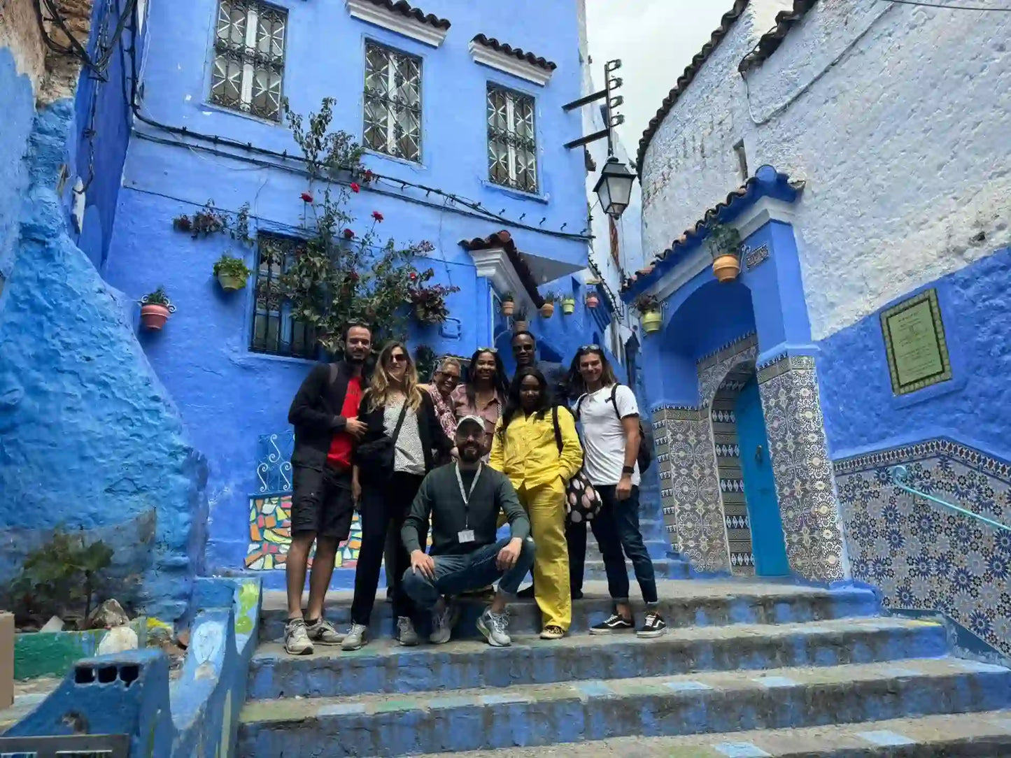 From Tanger: dagtrip naar Chefchaouen en de Akchour-watervallen