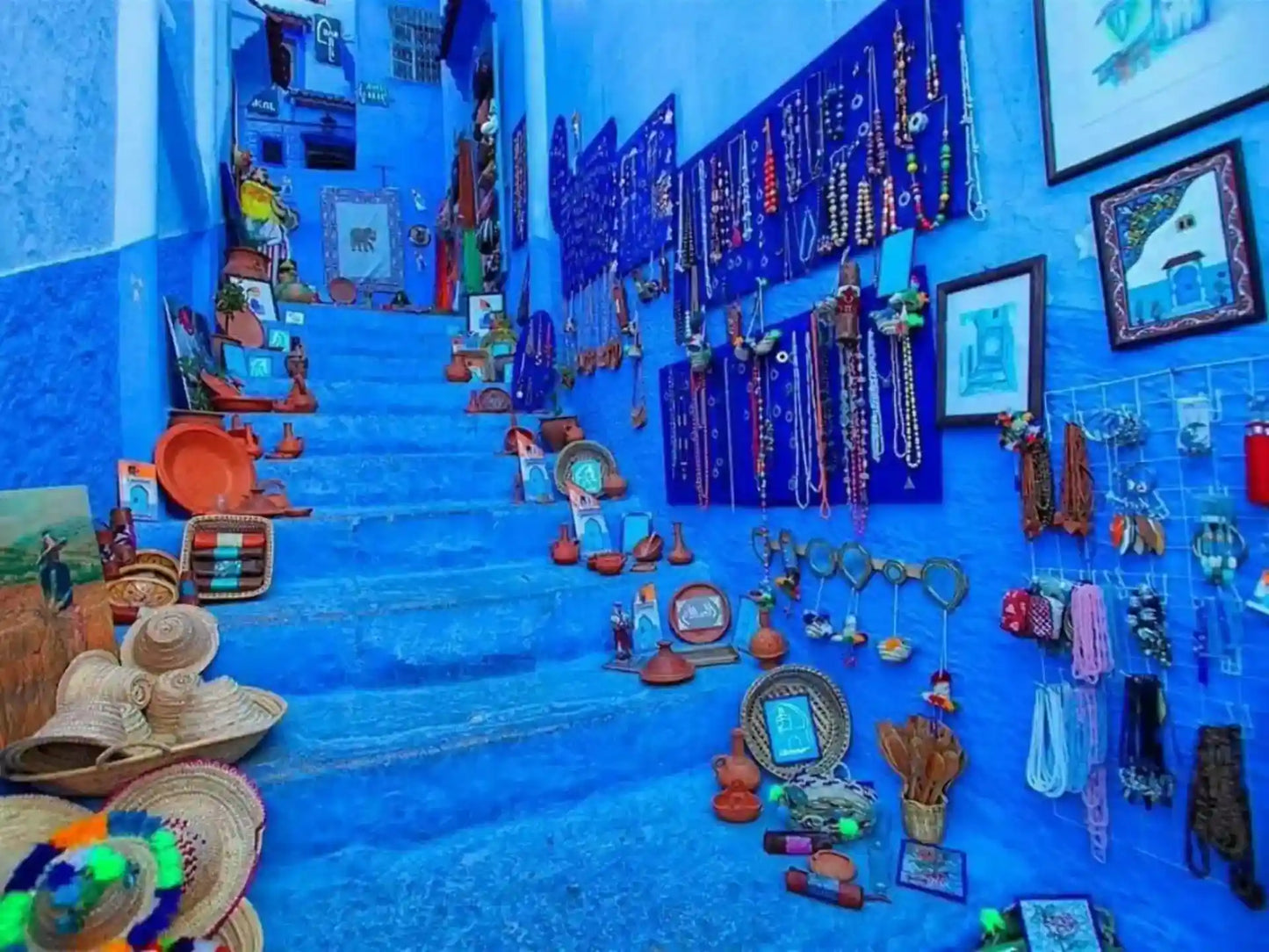 From Tanger: dagtrip naar Chefchaouen en de Akchour-watervallen
