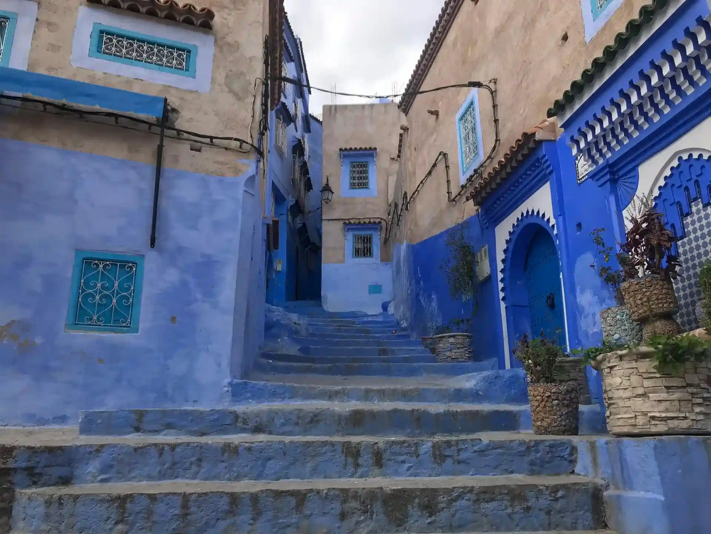 From Tanger: dagtrip naar Chefchaouen en de Akchour-watervallen