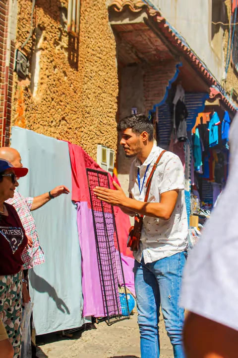 From Tanger : excursion guidée d’une journée à Chefchaouen et Tétouan