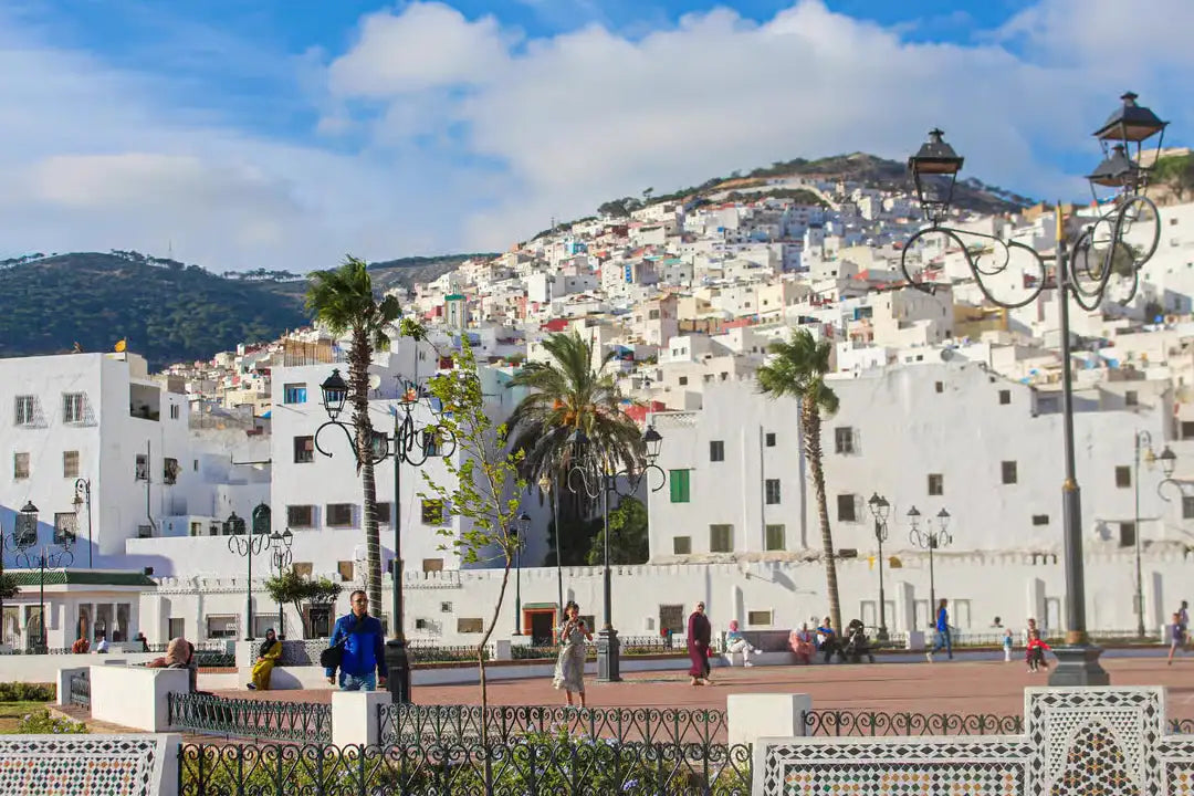 From Tanger : excursion guidée d’une journée à Chefchaouen et Tétouan