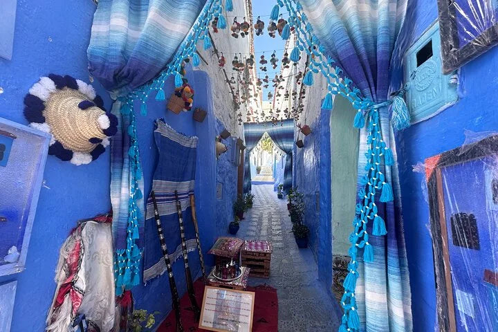 Från Tanger: dagsutflykt till Chefchaouen med traditionell marockansk lunch