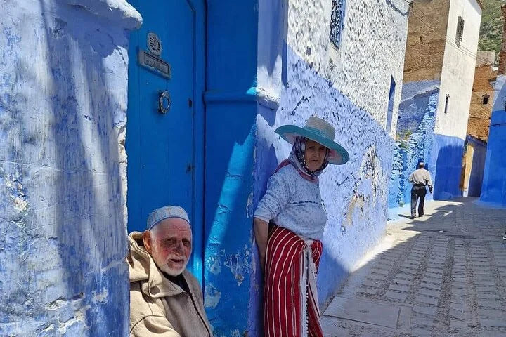 Från Tanger: dagsutflykt till Chefchaouen med traditionell marockansk lunch