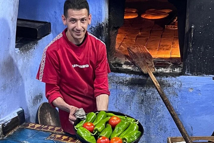 Från Tanger: dagsutflykt till Chefchaouen med traditionell marockansk lunch