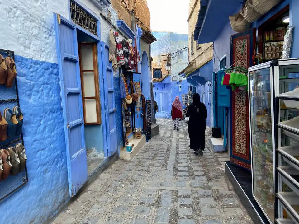 From Tangier: Private Tour to Chefchaouen with Camel Ride and Cap Spartel Visit