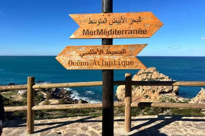 From Tangier: Private Tour to Chefchaouen with Camel Ride and Cap Spartel Visit