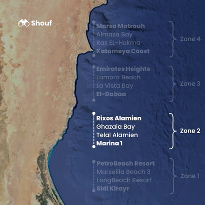 Fra Kairo: Privat bil- eller varebilutleie med sjåfør til Nordkysten
