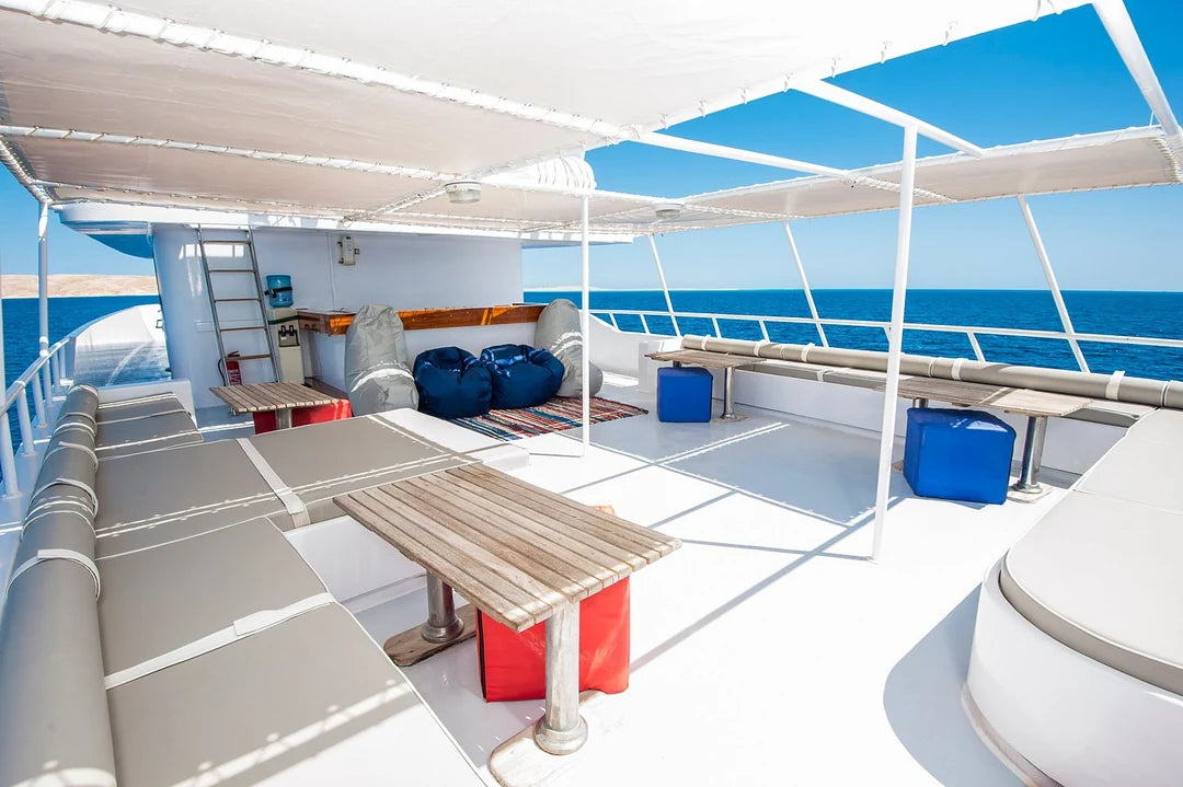 Cruise til en avsidesliggende øy