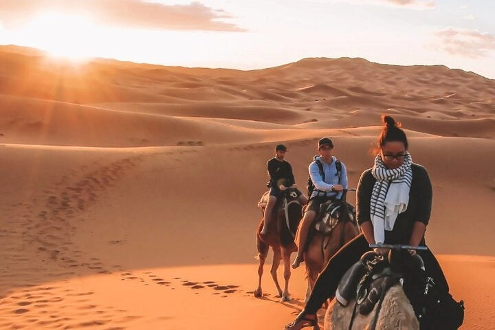 From Fès: 3-tägige Sahara-Tour nach Merzouga, Ouarzazate und Marrakesch
