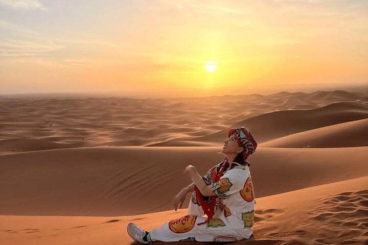 From Fès: 3-tägige Sahara-Tour nach Merzouga, Ouarzazate und Marrakesch