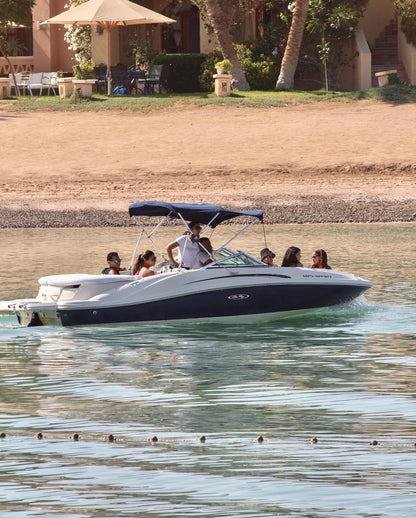 El Gouna: Private Speedboat Trip to Bayoud (Sea Ray 185 Mayar)