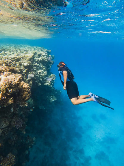 Marsa Alam : Excursion en bateau avec plongée en apnée à Marsa Mubarak et déjeuner