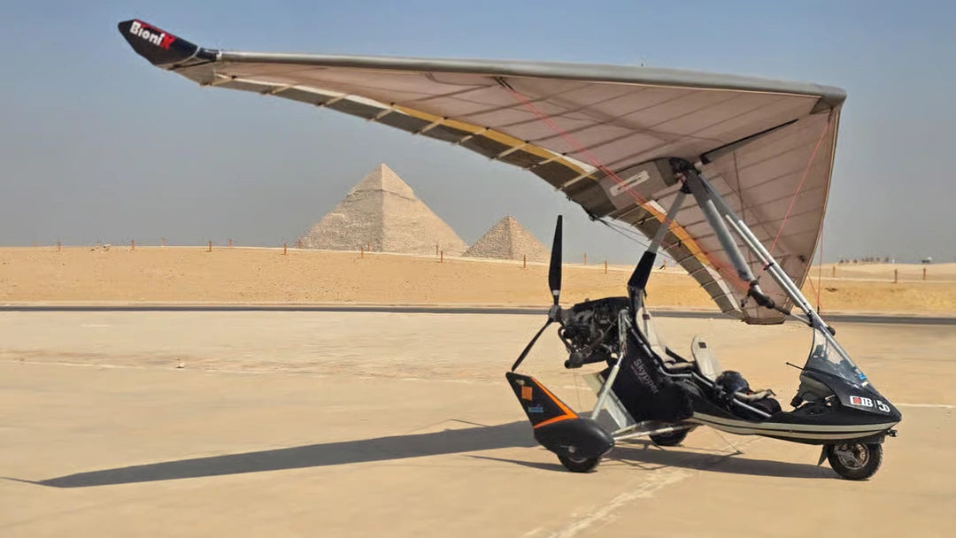 Gize: Piramitler Üzerinde Mikrolight Uçuş Deneyimi