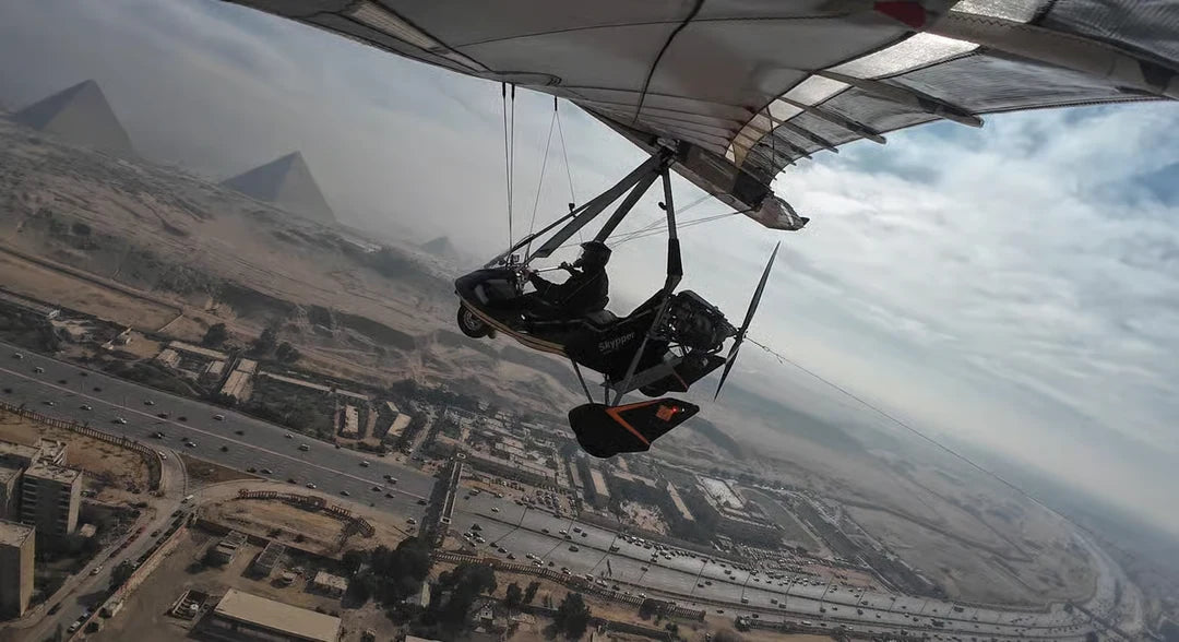 Gize: Piramitler Üzerinde Mikrolight Uçuş Deneyimi