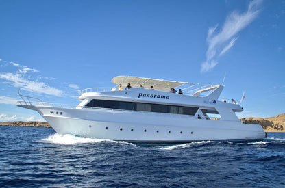 Ain El Sokhna: Panorama-Privatboot-Schnorchelausflug mit Mittagessen und alkoholfreien Getränken