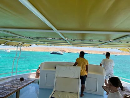 Hurghada: Dolphin House-tur med snorkling och tur med bananbåt