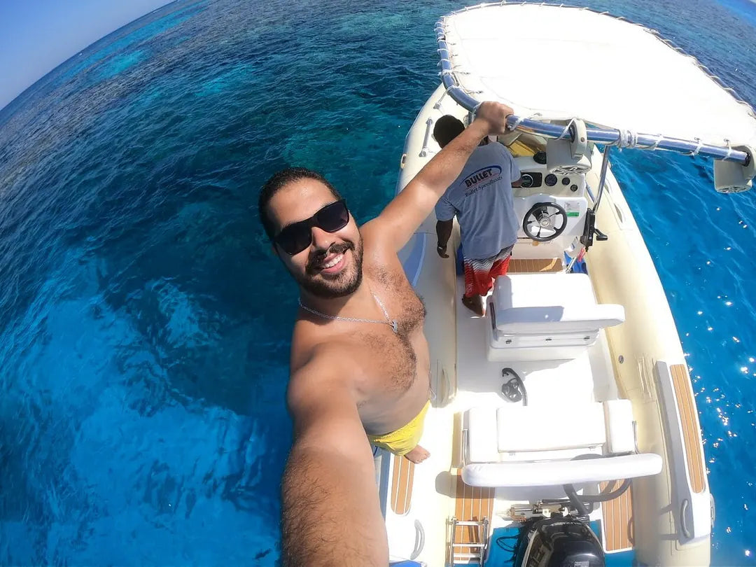 Hurghada: experiencia en Sunset Islands y snorkel en lancha rápida