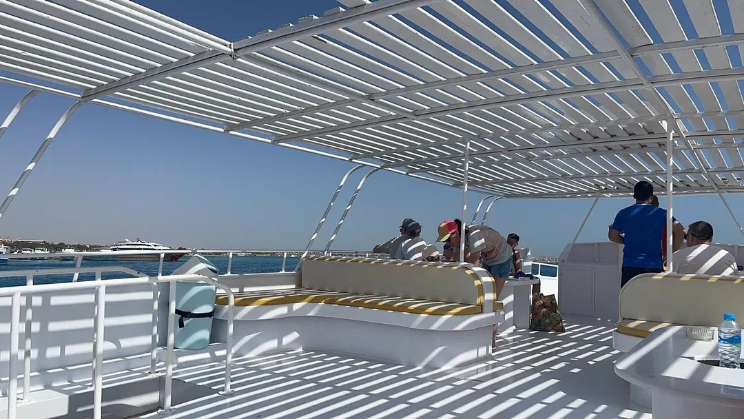 Hurghada: Orange Bay en Snorkelcruise met Lunch