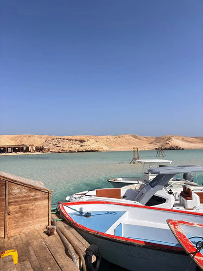 Hurghada: Orange Bay en Snorkelcruise met Lunch