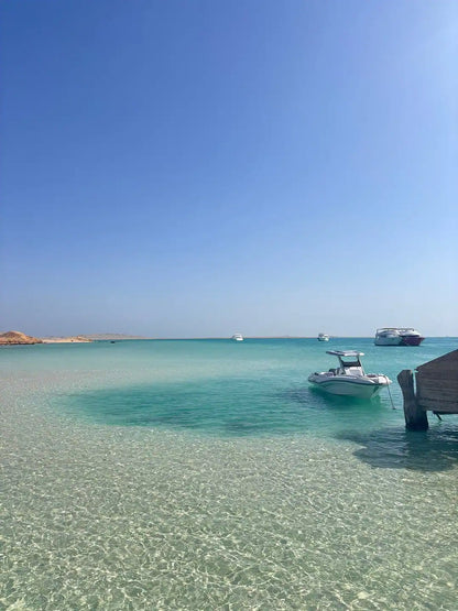 Hurghada: Orange Bay en Snorkelcruise met Lunch