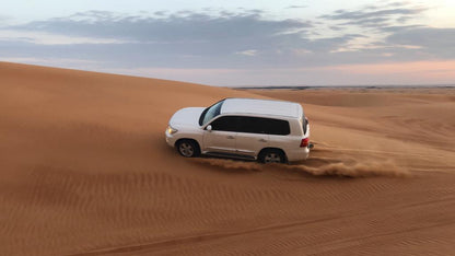 Dubai: Private Wüstensafari im Geländewagen am Morgen