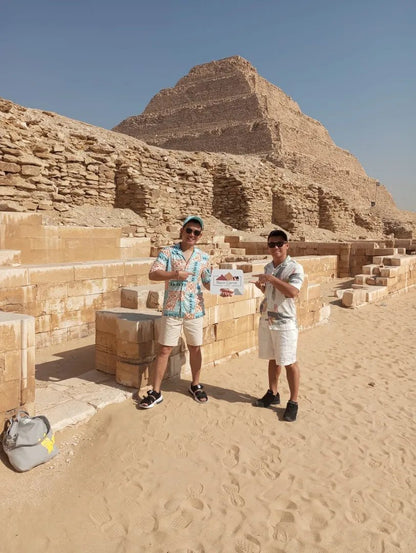 Kairo: Heldags guidet tur til Giza-pyramidene, Saqqara og Memphis med lunsj