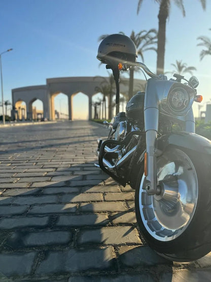 Cairo: Harley Davidson Motorcycle City Tour to Giza Pyramids and New Capital
