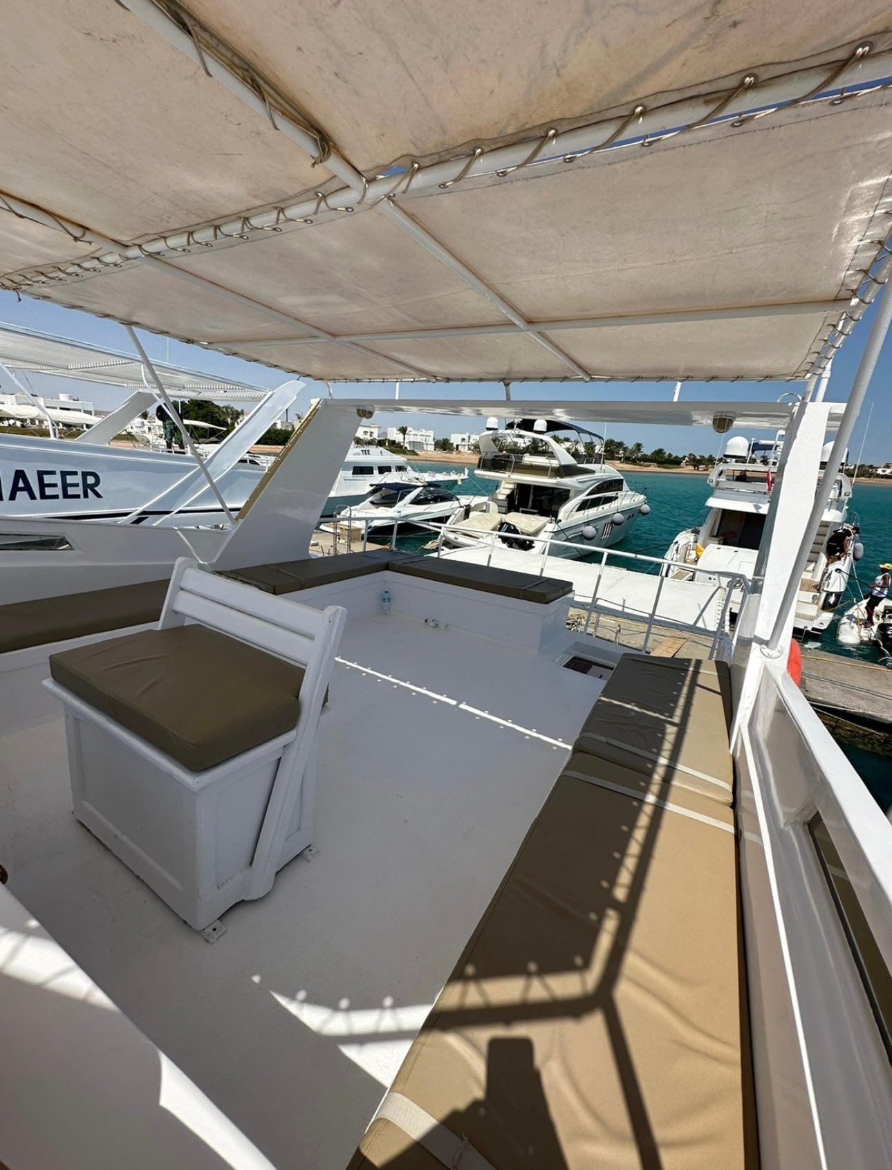 El Gouna: Private Boat Trip to Bayoud or Tawilah Island