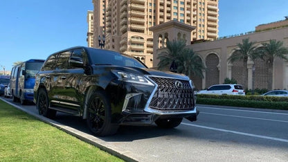 Doha: Lexus LX570 Private Car Rental with Driver