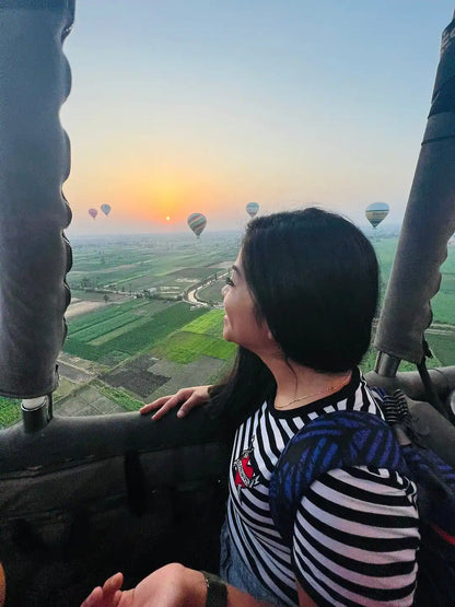 Luxor: Private Guided Day Tour and Hot Air Balloon Ride