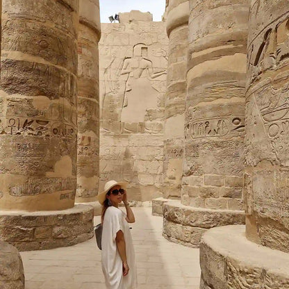Luxor: Private Guided Day Tour and Hot Air Balloon Ride