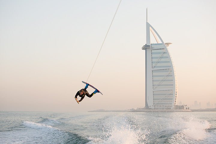 Dubai: wakeboard a Palm Jumeirah