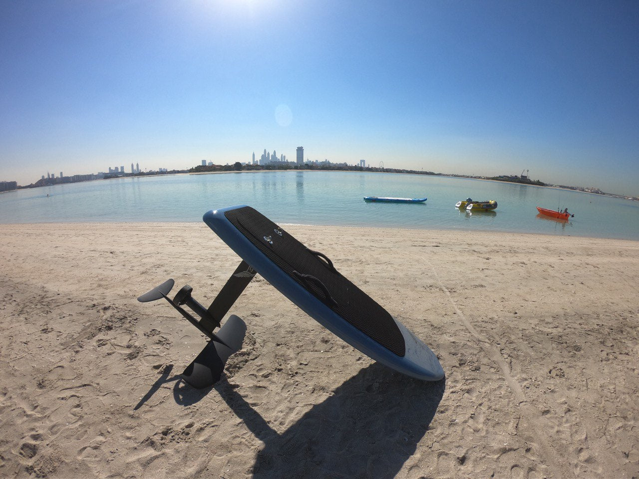 Dubai: E-Foil a Palm Jumeirah