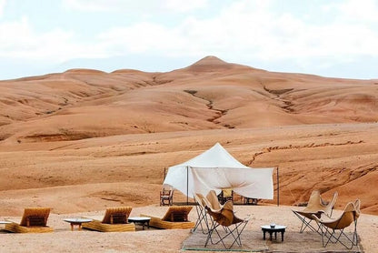 Marrakech: Private Tour to Agafay Desert with Camel Ride and Sunset Dinner