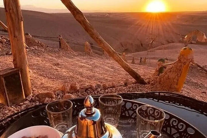 Marrakech: Private Tour to Agafay Desert with Camel Ride and Sunset Dinner